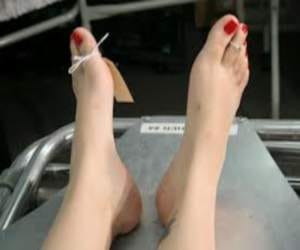 husband slept with wife's dead body.