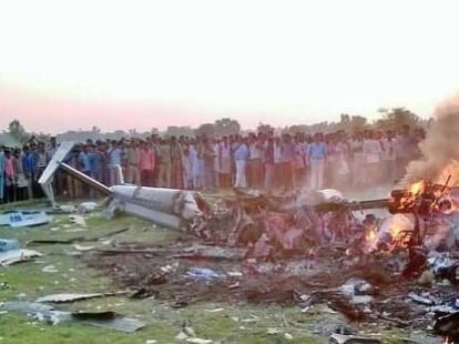 dhruv 307 helicopter crashed in sitapur