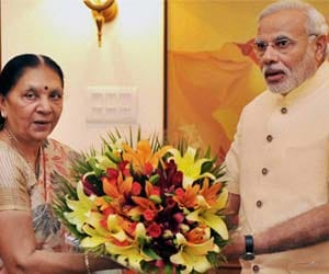 Anandi ben's daughter anar patel got big land at low cost