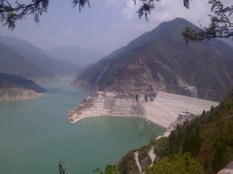 water level increased in tehri dam uttarakhand