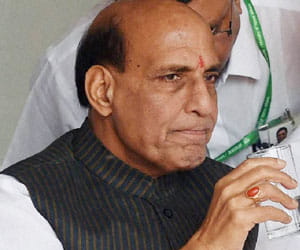 Reputation of Rajnath on risk.