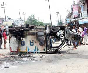 communal violence: Saharanpur riots