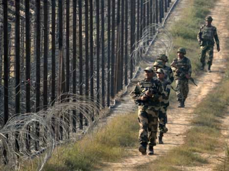 attack on bsf patrol party 2 killed