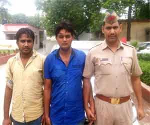 Looted from Noida car recovered, two arrested