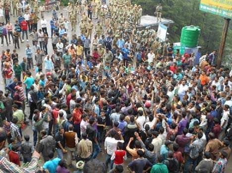 Animal killing is constantly protest against State