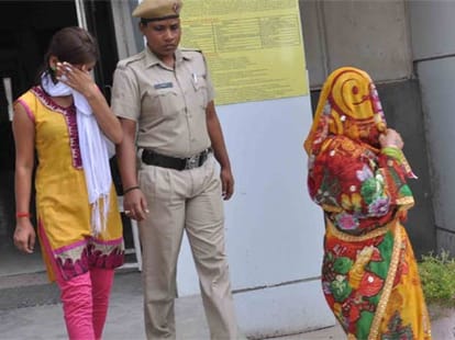 four arrested on fake rape and blackmailing case
