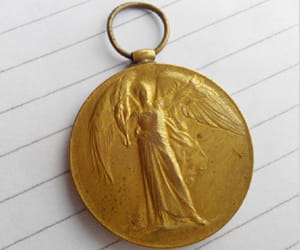 Family in faridabad still having medal won after 1st world war