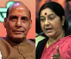 now spying of rajnath singh and sushma swaraj
