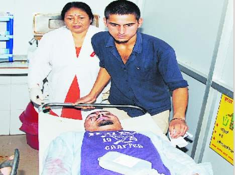 bus accident at  dharmshala, 15 injured