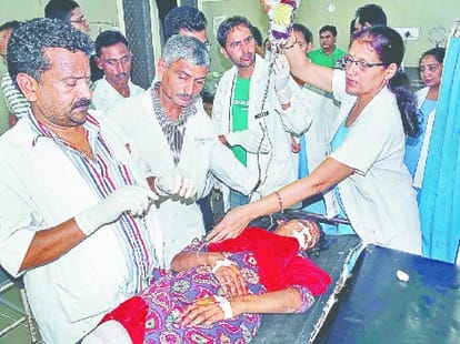 bus accident in panchauri at udhampur 