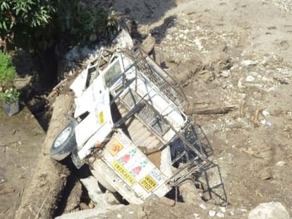 ground zero report of tehri cloud burst
