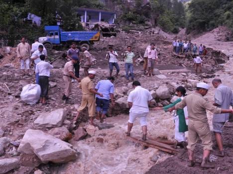 cloud burst in pithoragarh