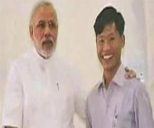 meet Narendra Modi godson came front