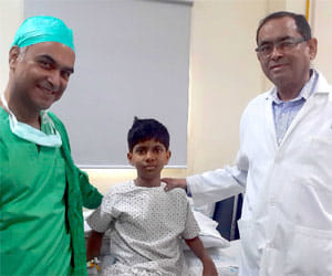 first time robotic surgery treatment in the world