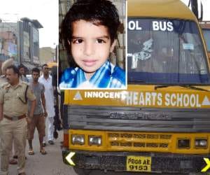 Innocent child crushed by school bus, dead