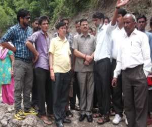 dinesh dhanai visit nautar village
