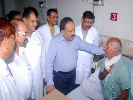 health minister harshvardhan visit haridwar