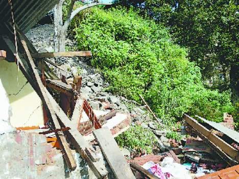 Houses of rain fell at Kathu