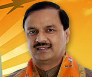 bjp MP mahesh sharma started campaigning