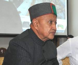 Cm virbhadra in solan.