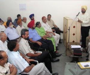Chandigarh City resident said in meeting, Governor Go Back 