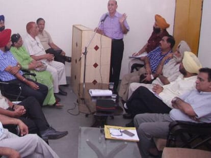 Chandigarh City resident said in meeting, Governor Go Back 