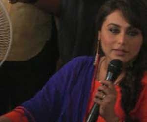rani mukharji promote mardani in jhansi