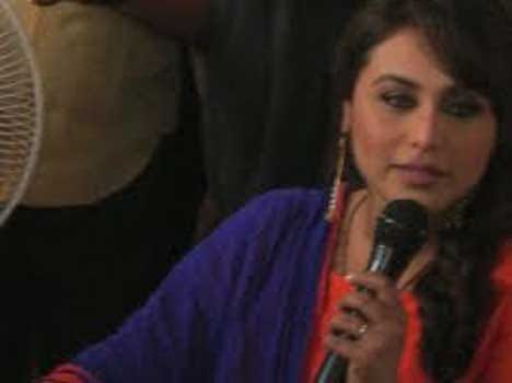 know why rani mukherjee comes in film
