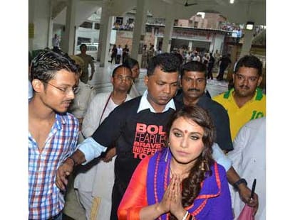 know why rani mukherjee comes in film