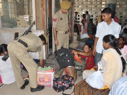 high alert on jammu airport