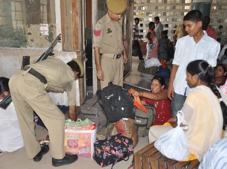 Railway stations and track under the strict supervision