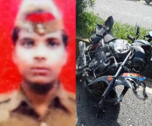 constable died in road accident