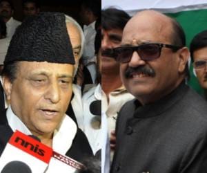 azam rejects question over amar singh.
