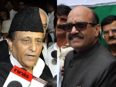 Amar Singh replied on Azam Khan's comment.
