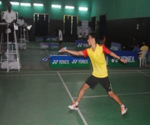 state badminton team finalised