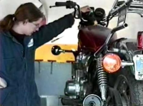 girl student chose trade in IIT