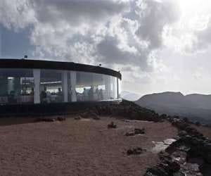 restaurant on an active volcano 