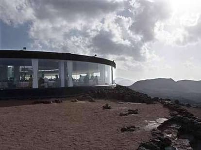 restaurant on an active volcano 