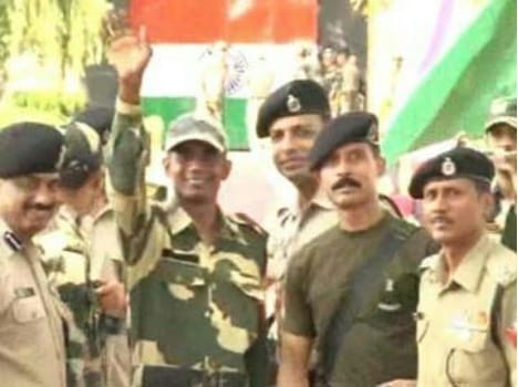 BSF soldiers returned home