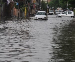 post flood rain hit hills