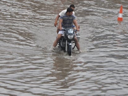 The rain also brought relief to disaster