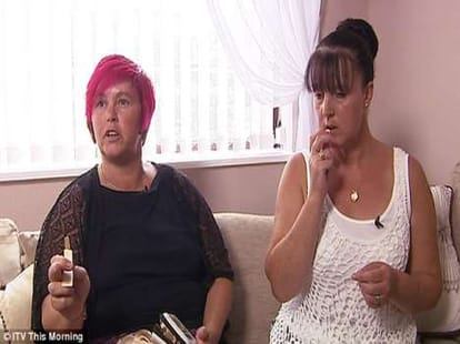 twin sisters who eat candles and papers 