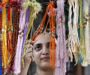 rakhi festival muhurt in india