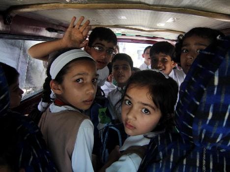 people protest against private schools