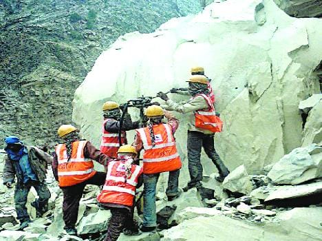 Painful:  rock fell on Zeep two of death
