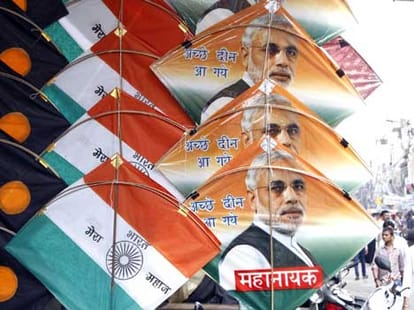 In pre-independence period kites fly with anti-british slogans