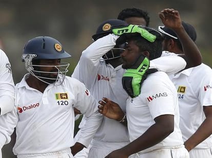 sri lanka beat pakistan in 2nd test.