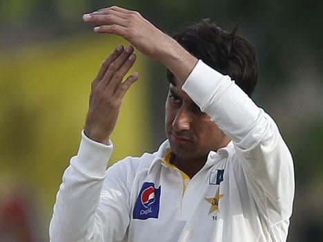 saeed ajmal got shock