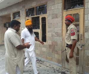 Attack on house of former sarpanch