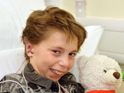 boy who got ears from his ribs